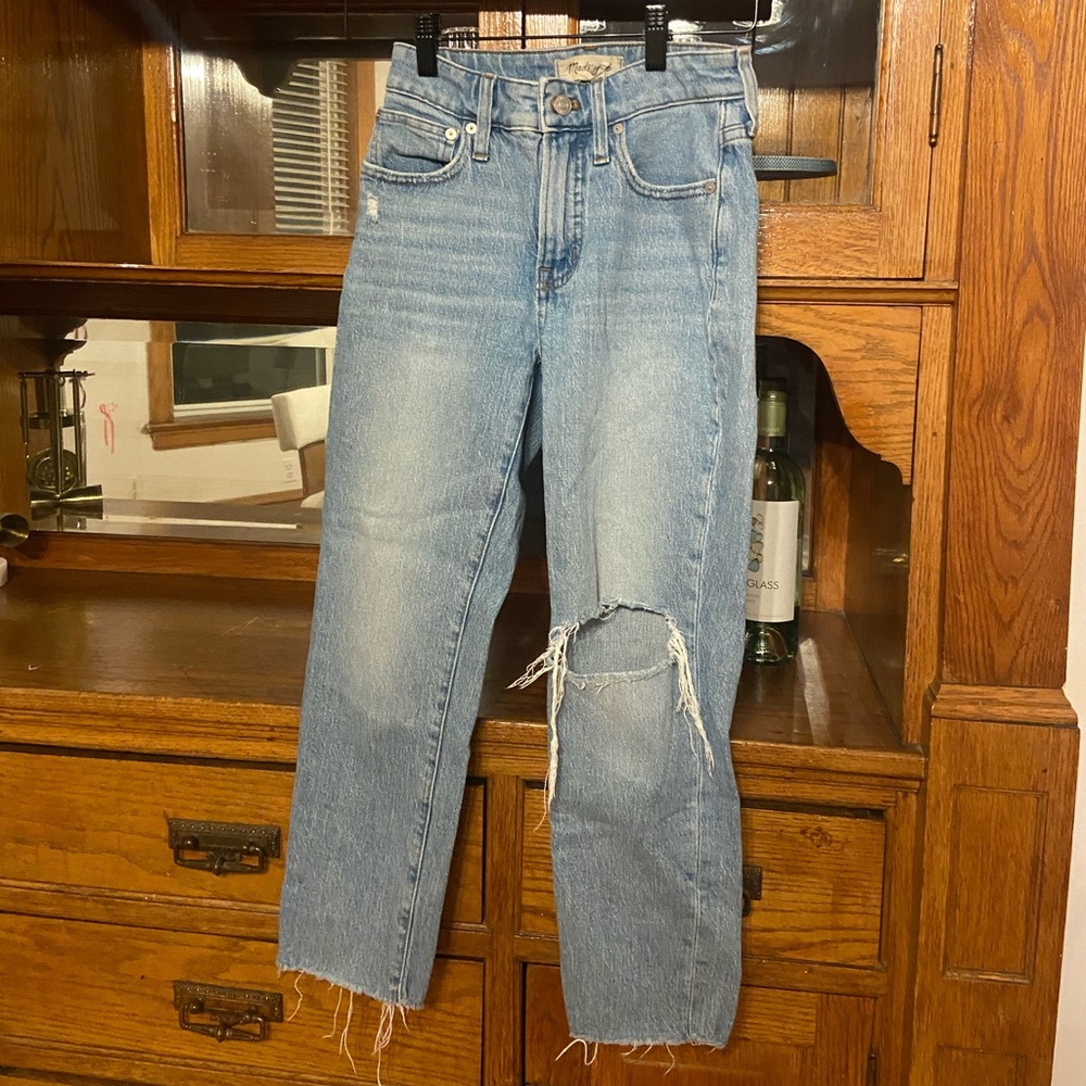Madewell Distressed High-Rise Women's Jeans